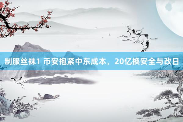 制服丝袜1 币安抱紧中东成本，20亿换安全与改日